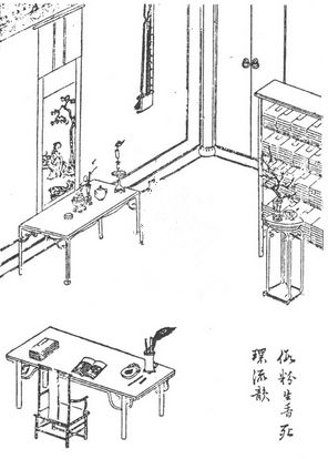 明人的书房