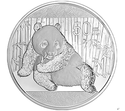 155.52克（5盎司）圆形精制银质纪念币背面图案